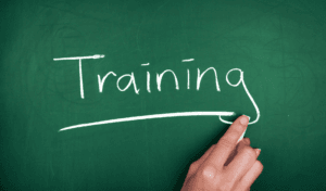 News 4 Training Written In Chalk To Show Cpd